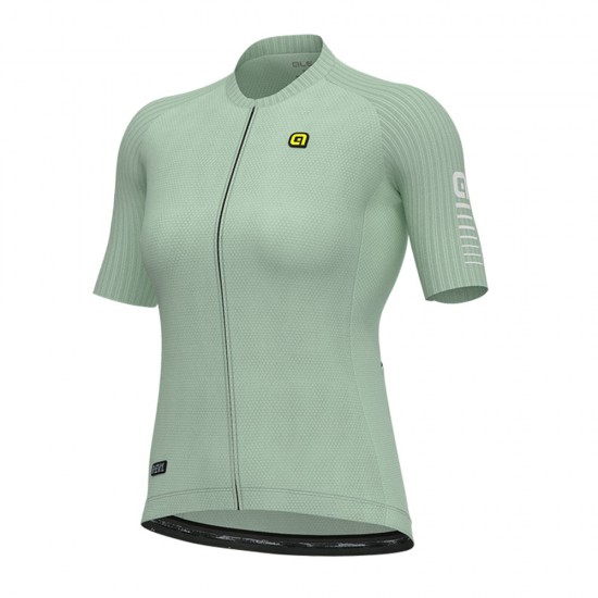 Ale Clothing Silver Cooling R-EV1 Wmn SS Jersey Mint Green XL