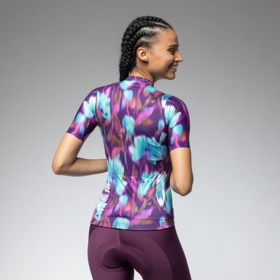 Ale Clothing Jardin 2.0 PR-E Short Sleeved Jersey Purple Combo L