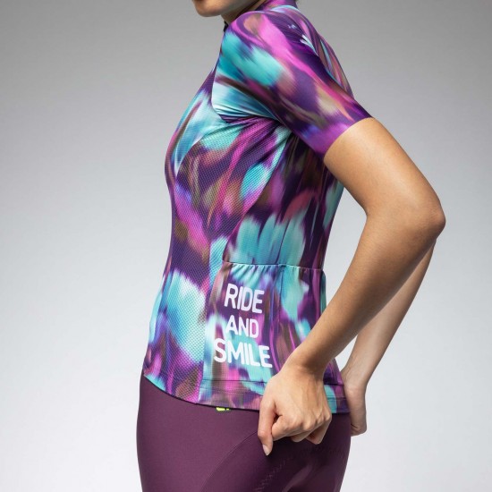 Ale Clothing Jardin 2.0 PR-E Short Sleeved Jersey Purple Combo L