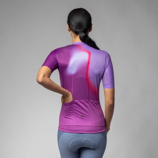 Ale Clothing Flash PR-E Womens Short Sleeved Jersey Blue XL