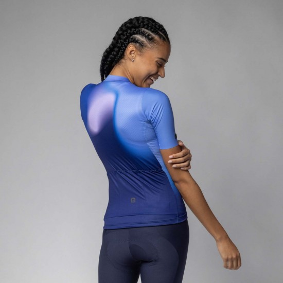Ale Clothing Flash PR-E Womens Short Sleeved Jersey Blue XL