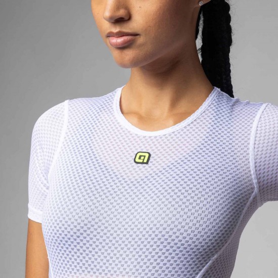 Ale Clothing Velo Active Intimo Short Sleeved Womens Baselayer White M Ale Clothing Velo Active Intimo Short Sleeved Womens Baselayer White M