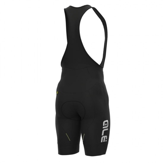 Ale Clothing Winter Solid Bibshorts Black/White XS Ale Clothing Winter Solid Bibshorts Black/White XS