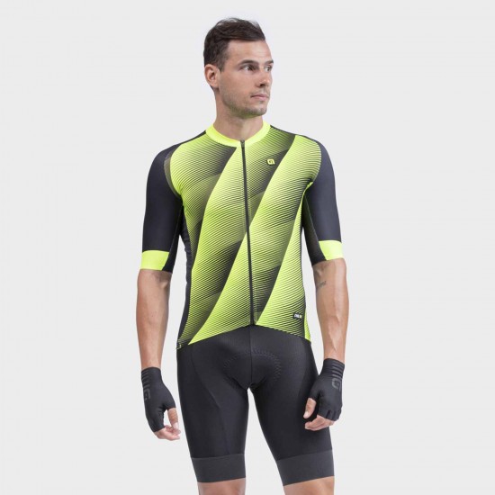 Ale Clothing Square PR-R SS Jersey Yellow S