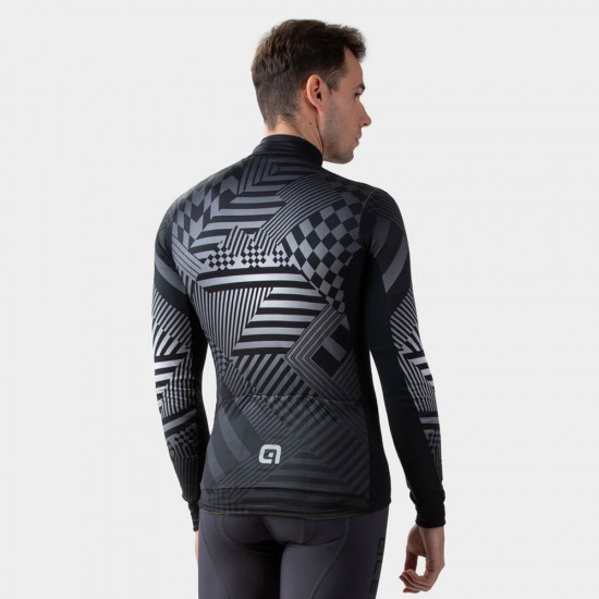 Ale Clothing Checker Pr-S LS Jersey Grey L Ale Clothing Checker Pr-S LS Jersey Grey L