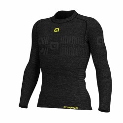 Ale Clothing Seamless Wool Baselayer Black L/XL Ale Clothing Seamless Wool Baselayer Black L/XL