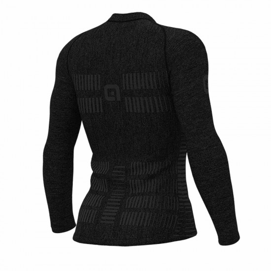 Ale Clothing Seamless Wool Baselayer Black L/XL