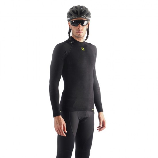 Ale Clothing Seamless Wool Baselayer Black L/XL
