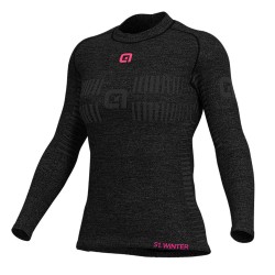 Ale Clothing Seamless Wool Wmn Baselayer Grey XS/S Ale Clothing Seamless Wool Wmn Baselayer Grey XS/S