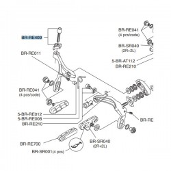 Campagnolo Brake Cable Adjuster Rec/Chor Campagnolo Brake Cable Adjuster Rec/Chor