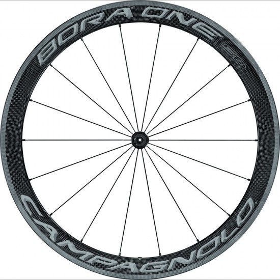 Campagnolo Bora One 50 Dark Tubular Ca Pair Campagnolo Bora One 50 Dark Tubular Ca Pair