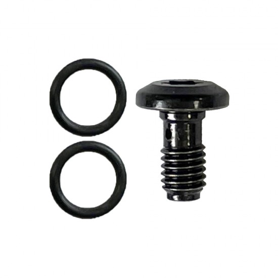 Campagnolo EP Hose Screw / Mast Cylinder + 2 O-Rings Singles Campagnolo EP Hose Screw / Mast Cylinder + 2 O-Rings Singles