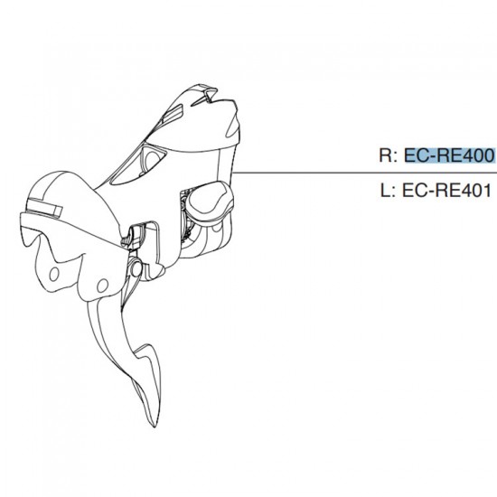 Campagnolo R/H Rec 12x Ergopower W/O Brake Lever Campagnolo R/H Rec 12x Ergopower W/O Brake Lever