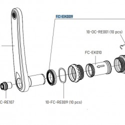 Campagnolo Pro-Tec Bearings & Seals 2pc Campagnolo Pro-Tec Bearings & Seals 2pc