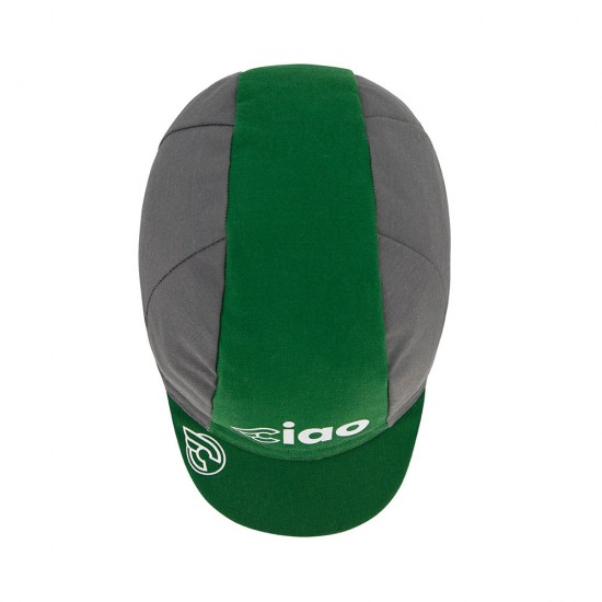 Cinelli Cap Logo Green & Gray Cinelli Cap Logo Green & Gray