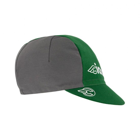 Cinelli Cap Logo Green & Gray Cinelli Cap Logo Green & Gray