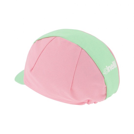 Cinelli Cap Winged-C Green/Pink Cinelli Cap Winged-C Green/Pink