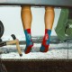 Cinelli Oval Socks Red L/XL Cinelli Oval Socks Red L/XL