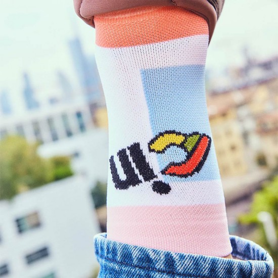 Cinelli Socks Thelma & Louise Red/Pink L/XL