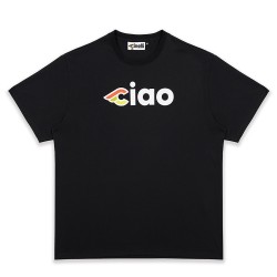 Cinelli T-Shirt Ciao Black L Cinelli T-Shirt Ciao Black L