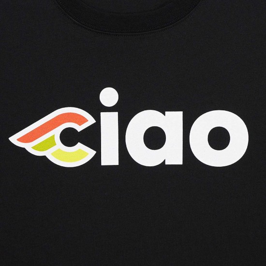 Cinelli T-Shirt Ciao Black L Cinelli T-Shirt Ciao Black L