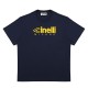Cinelli T-Shirt Cinelli Milano Navy Blue S Cinelli T-Shirt Cinelli Milano Navy Blue S