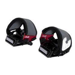 Cinelli Kink Toe Straps Grey Cinelli Kink Toe Straps Grey
