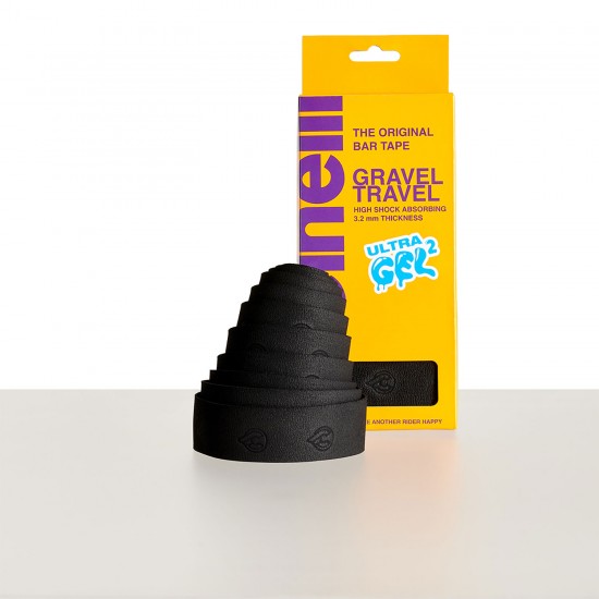 Cinelli Tape Gravel Travel Suede Gel Black Cinelli Tape Gravel Travel Suede Gel Black