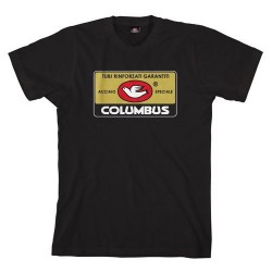 Columbus Label Black T-Shirt