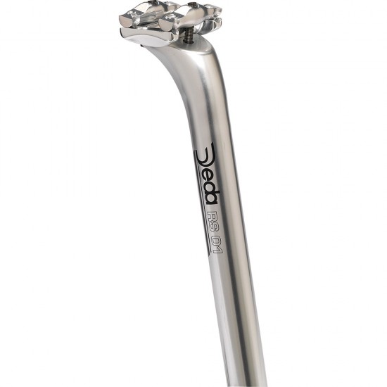 Deda RS 01 Seatpost Silver 27.2mm Deda RS 01 Seatpost Silver 27.2mm
