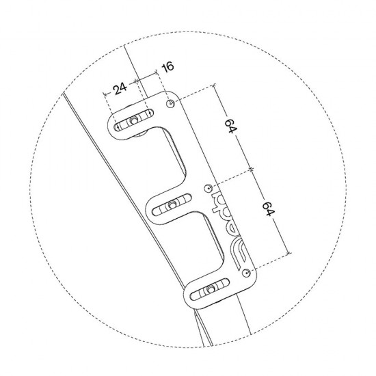 Deda Fork Cage Extender
