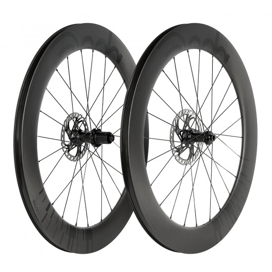 Deda SL7 DB Wheels Carbon TLR 70mm HG Pair