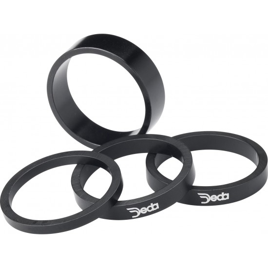 Deda Alloy Blk Spacer 5mm 1 1/8 Deda Alloy Blk Spacer 5mm 1 1/8