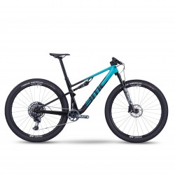 BMC FOURSTROKE 01 ONE X01 EAGLE AXS: TURQUOISE/BLACK/CARBON S