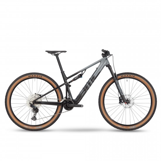 BMC FOURSTROKE LT AMP THREE SLX MIX, (NEW E-DRIVE): GREY/BLACK/CARBON S