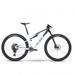 BMC FOURSTROKE ONE GX EAGLE AXS: PURPLE/WHITE/WHITE S