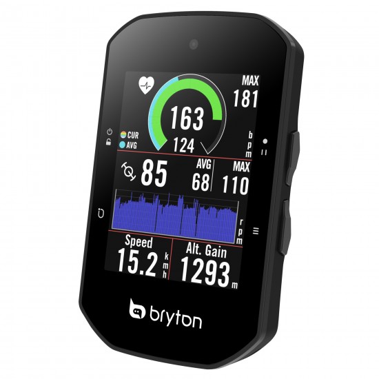 Bryton S500T GPS Cycle Computer Bundle With Speed/Cadence & Heart Rate: