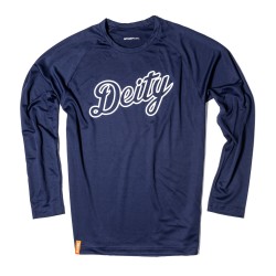 DEITY WHITESTRIPE LS JERSEY: NAVY/WHITE XL DEITY WHITESTRIPE LS JERSEY: NAVY/WHITE XL