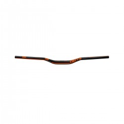 DEITY BRENDOG 800 ALUMINIUM HANDLEBAR 31.8MM BORE, 30MM RISE: ORANGE 800MM DEITY BRENDOG 800 ALUMINIUM HANDLEBAR 31.8MM BORE, 30MM RISE: ORANGE 800MM