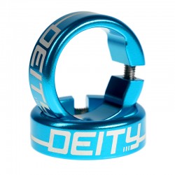 DEITY GRIP CLAMPS: BLUE DEITY GRIP CLAMPS: BLUE