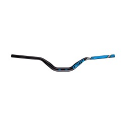DEITY HIGHSIDE 760 ALUMINIUM HANDLEBAR 31.8MM BORE, 80MM RISE: BLUE 760MM DEITY HIGHSIDE 760 ALUMINIUM HANDLEBAR 31.8MM BORE, 80MM RISE: BLUE 760MM
