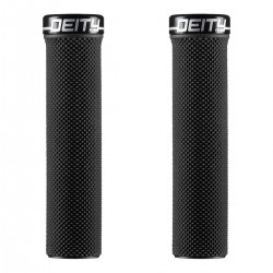 DEITY SLIMFIT GRIPS: BLACK DEITY SLIMFIT GRIPS: BLACK