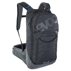 EVOC TRAIL PRO PROTECTOR BACKPACK 10L 2021: BLACK/CARBON GREY S/M EVOC TRAIL PRO PROTECTOR BACKPACK 10L 2021: BLACK/CARBON GREY S/M