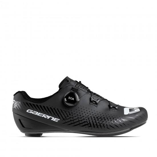 Gaerne Carbon G Tuono Road Cycling Shoes 2025: MATT BLACK 40 Gaerne Carbon G Tuono Road Cycling Shoes 2025: MATT BLACK 40