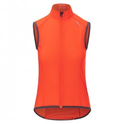 GIRO WOMEN'S CHRONO EXPERT WIND VEST 2019: VERMILLION L