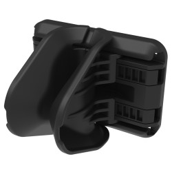 HIPLOK JAW COMPACT WALL MOUNTED HOLDER: BLACK HIPLOK JAW COMPACT WALL MOUNTED HOLDER: BLACK