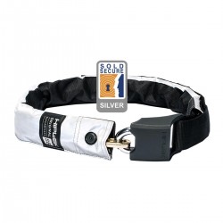 HIPLOK ORIGINAL V1.5 WEARABLE CHAIN LOCK 8MM X 90CM - WAIST 24-44 INCHES (SILVER SOLD SECURE) HIGH VISIBILITY: SUPER BRIGHT 8MM X 90CM HIPLOK ORIGINAL V1.5 WEARABLE CHAIN LOCK 8MM X 90CM - WAIST 24-44 INCHES (SILVER SOLD SECURE) HIGH VISIBILITY: SUPER BRIGHT 8MM X 90CM