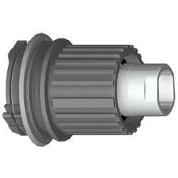 MAHLE X20 Shimano MicroSpline Steel Freewheel Set with nuts ONE SIZE MAHLE X20 Shimano MicroSpline Steel Freewheel Set with nuts ONE SIZE