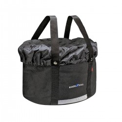 RIXEN-KAUL SHOPPER PLUS HANDLEBAR BAG: BLACK RIXEN-KAUL SHOPPER PLUS HANDLEBAR BAG: BLACK