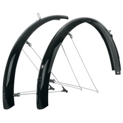 SKS Bluemels 27.5"- 29" Mudguard Set: BLACK 27.5"-29" 65MM SKS Bluemels 27.5"- 29" Mudguard Set: BLACK 27.5"-29" 65MM